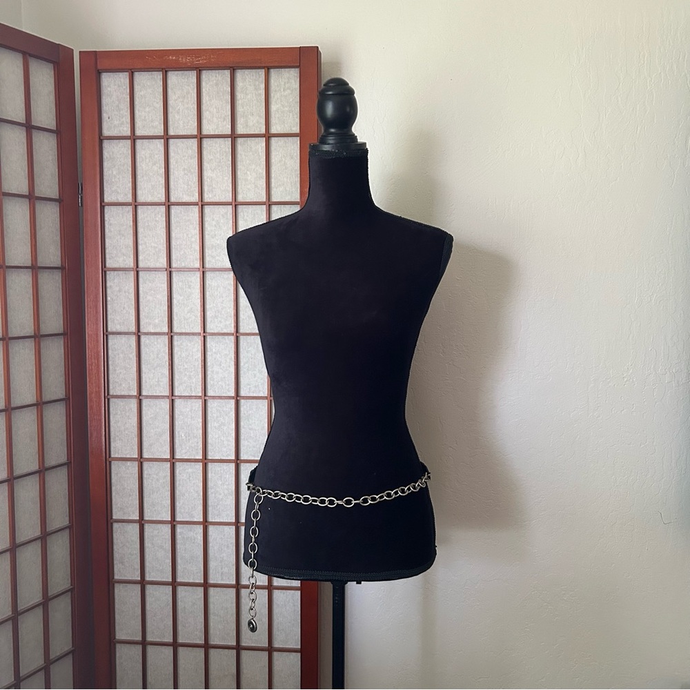 Vintage Chain & Leather Belt